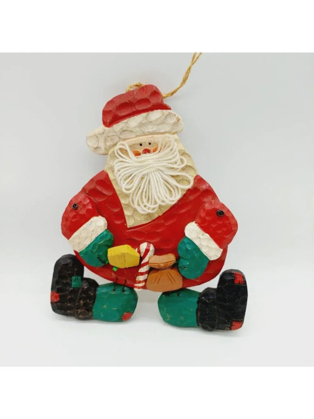 Wooden Santa Door Wall Hanging 8